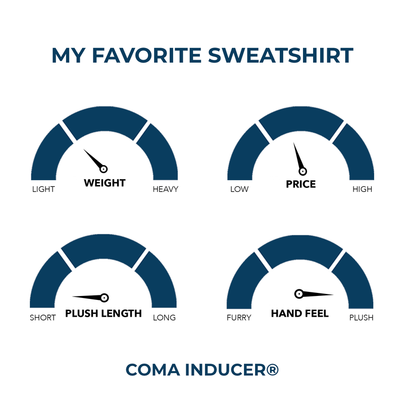 My Favorite Sweatshirt - Coma Inducer® Oversized Comforter - Winter Gray