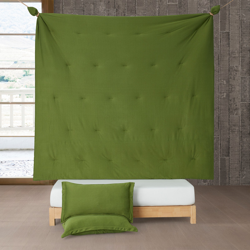 Twin, Queen, or King Oversized Bedspread Set Extended Length and Extended Width Bedding Blanket