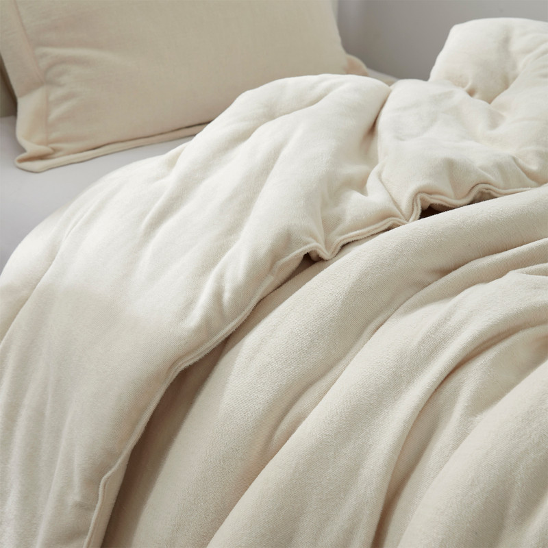 Inside Out Hoodie Sleep - Coma Inducer® Oversized Comforter - Creamy Taupe