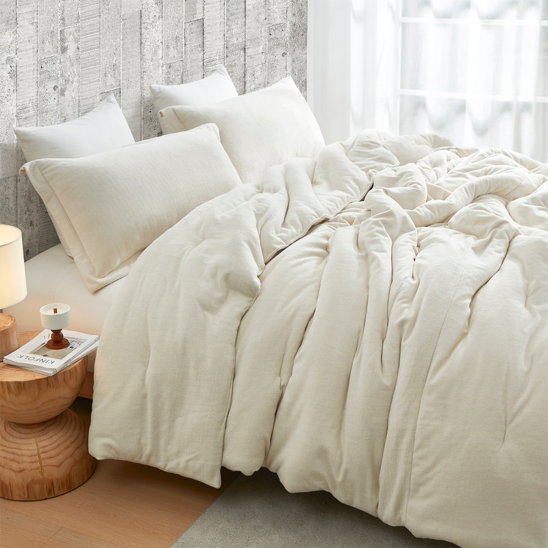 Inside Out Hoodie Sleep - Coma Inducer® Oversized Comforter - Creamy Taupe