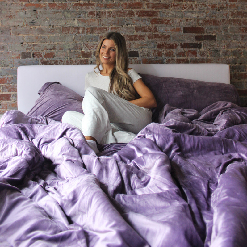 Softer than Soft - Coma Inducer® Oversized Comforter - Grape Jam