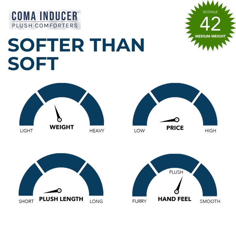 Softer than Soft - Coma Inducer® Oversized Comforter - Candy Cane