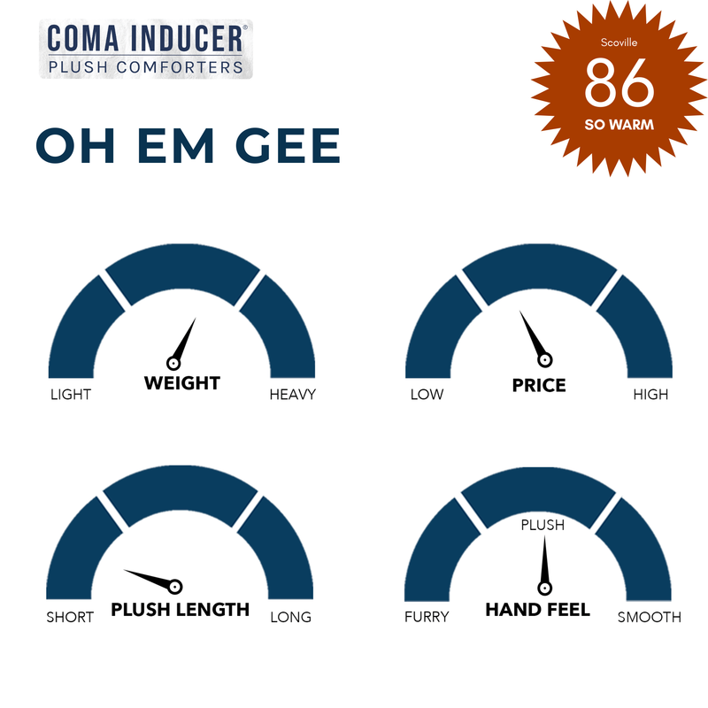 Oh Em Gee - Coma Inducer® Oversized Comforter - Black