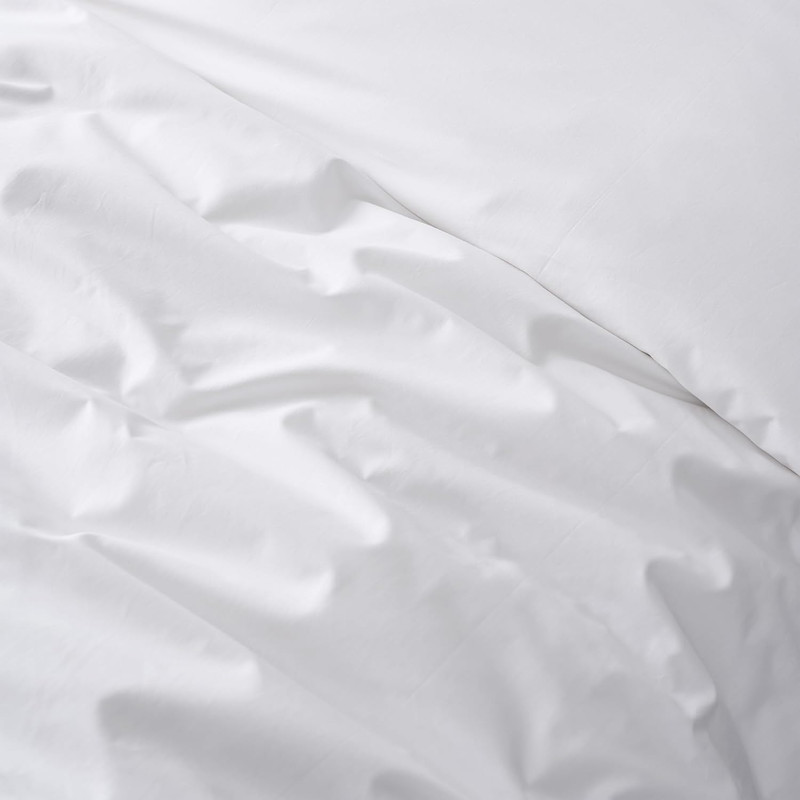 Sassi di Matera™ - Italy Made 100% Cotton Oversized Duvet Cover - Classic Italian White