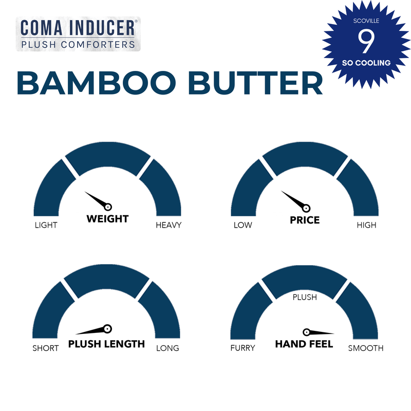 Bamboo Butter - Coma Inducer Oversized Cooling Comforter - Red Pear