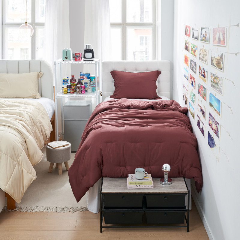 Bamboo Butter - Coma Inducer® Oversized Cooling Comforter - Red Pear