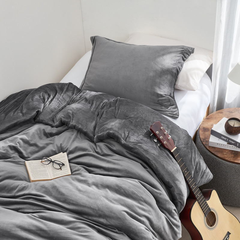 Love Thick - Desirable Coma Inducer® Oversized Comforter Set - Forbidden Gray
