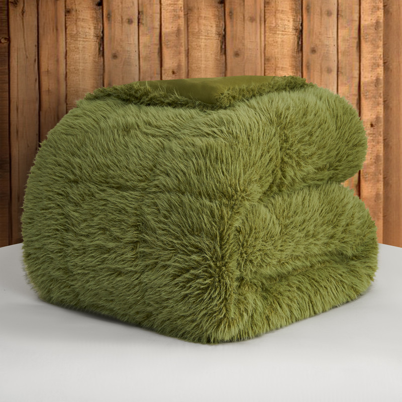 ふーちゃん様 オーダー スモーキーグリーン リース 50cm Grassy Knoll - Coma Inducer® Oversized Comforter - Green