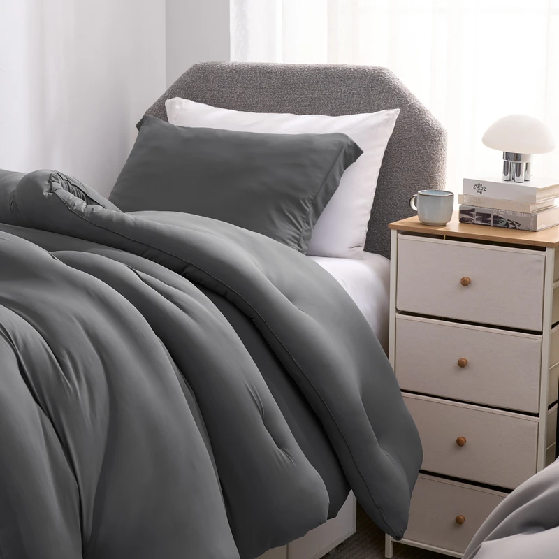 Look At This Thicky - Coma Inducer® Oversized Comforter - Standard Thicky - Beluga Baby Gray