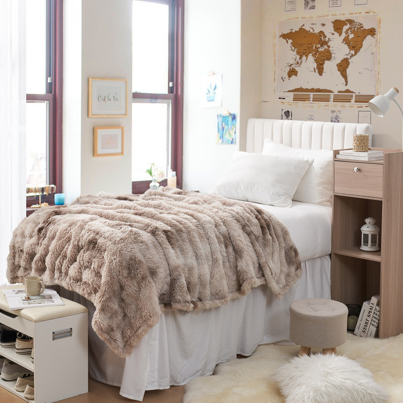 Snowball Chunky Bunny - Coma Inducer® Blanket - Taupe Desert