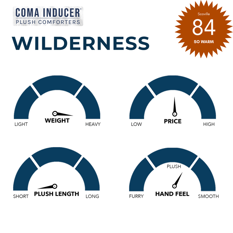 Wilderness - Coma Inducer® Oversized Comforter - Gray Wolf