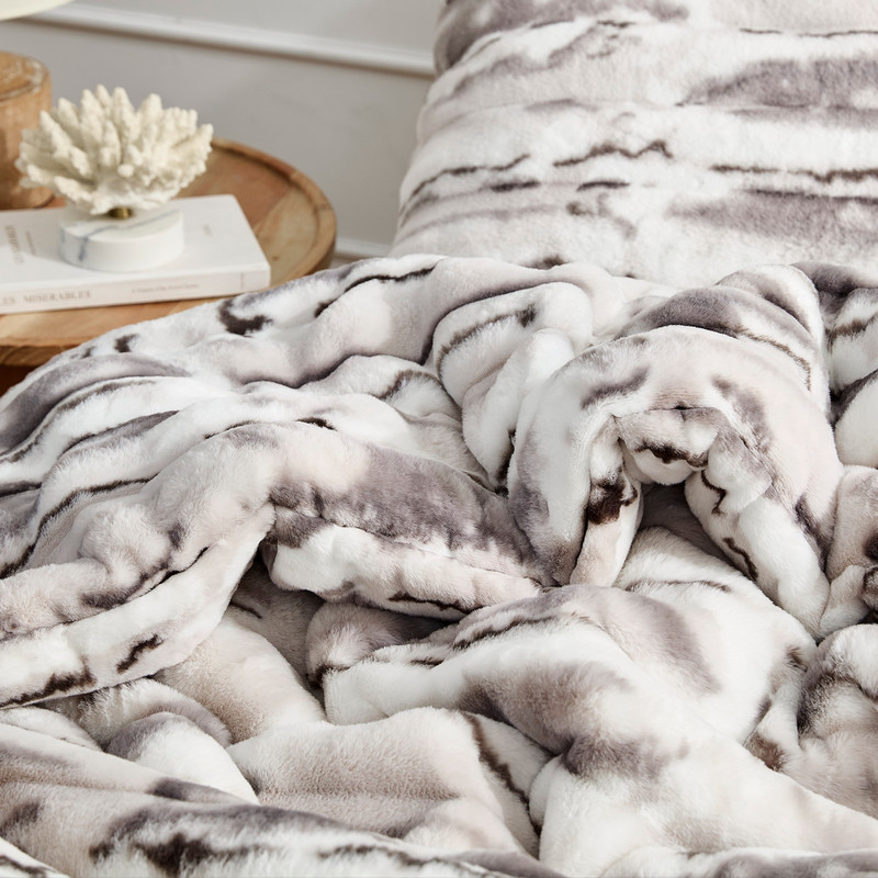 Jelly Rolls Chunky Bunny - Coma Inducer® Oversized Comforter Set - Gray Stream