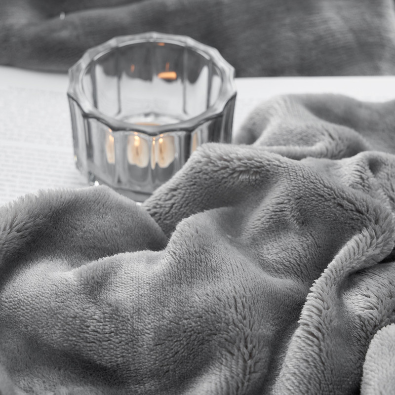Git Puffy Cozy - Coma Inducer® Oversized Comforter Set - Frost Gray