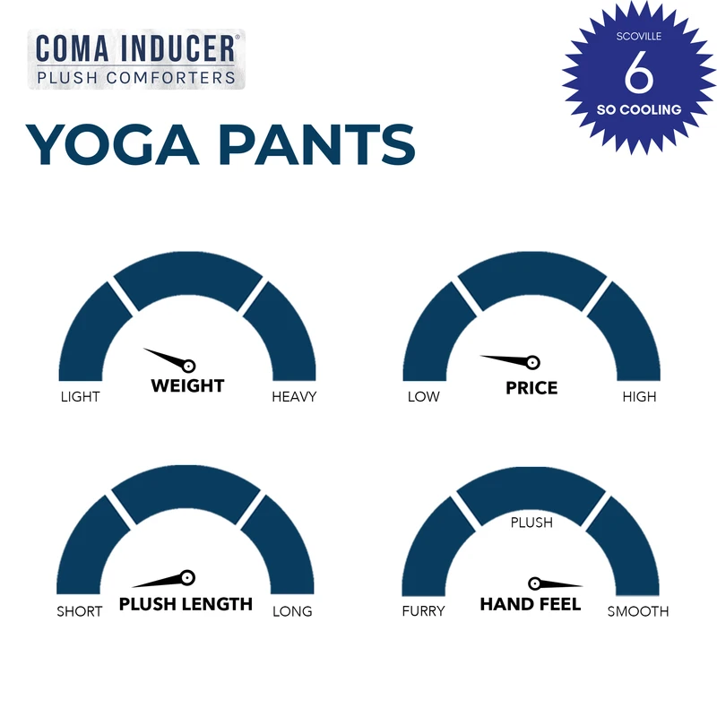 Yoga Pants® - Coma Inducer® Oversized Cooling Comforter Set - Black
