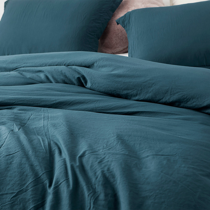 Natural Loft® Coma Inducer® Comforter with Cover - Nightfall Navy