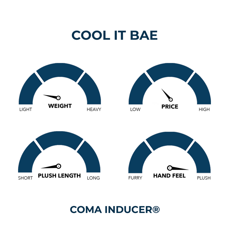Cool It Bae - Coma Inducer® Oversized Comforter Set - Quiet Violet