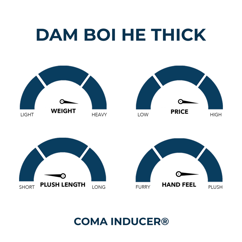 Dam Boi He Thick® - Coma Inducer® Comforter - Pink Lemonade