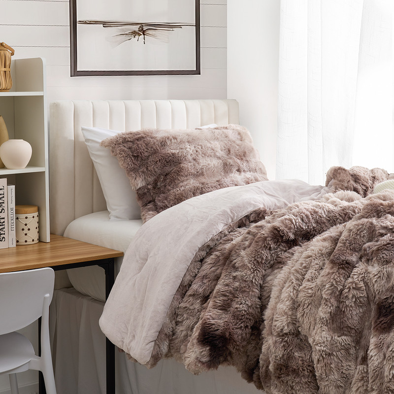 Snowball Chunky Bunny® - Coma Inducer® Oversized Comforter Set - Wisdom Brown