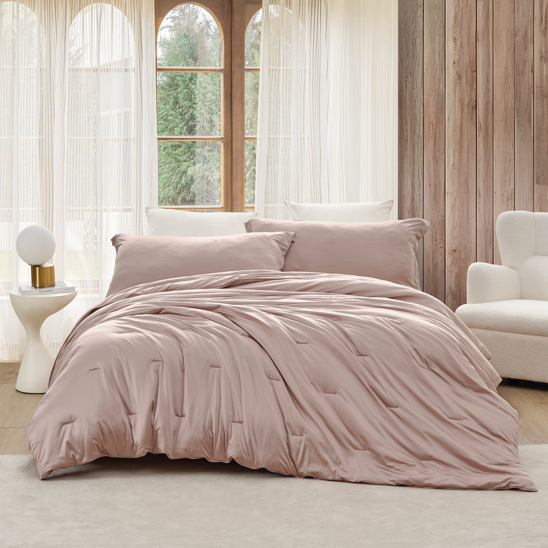 Satin Summer - Coma Inducer® Oversized Comforter Set - Bronze