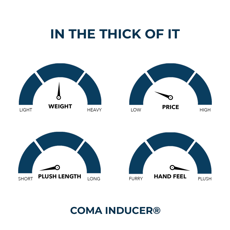 In The Thick of It - Coma Inducer® Oversized Plush Comforter Set - Apple Cinnamon