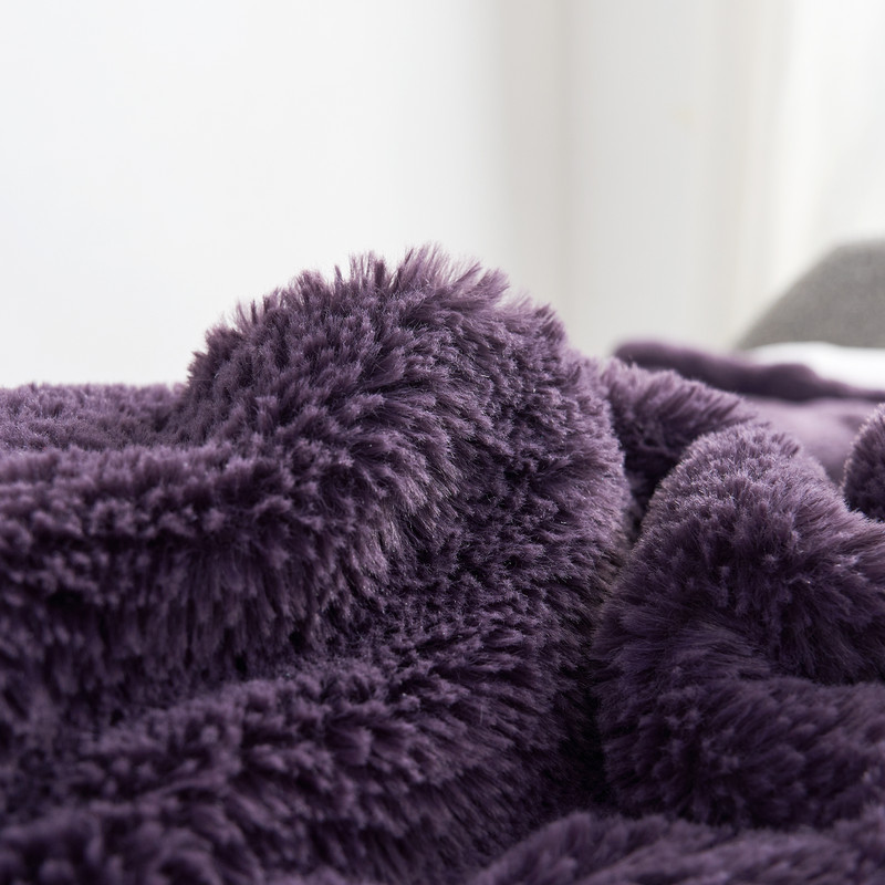 I Am Bed Serious - Coma Inducer® Oversized Comforter Set - Nightshade Purple