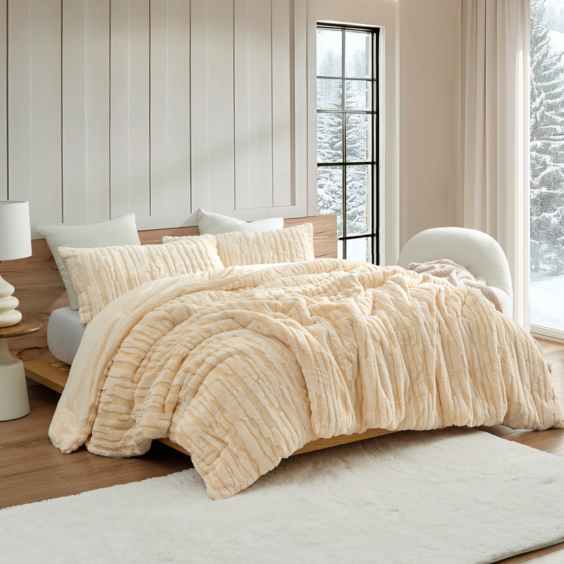 Desert Dunes - Coma Inducer® Oversized Comforter Set - Buttercream