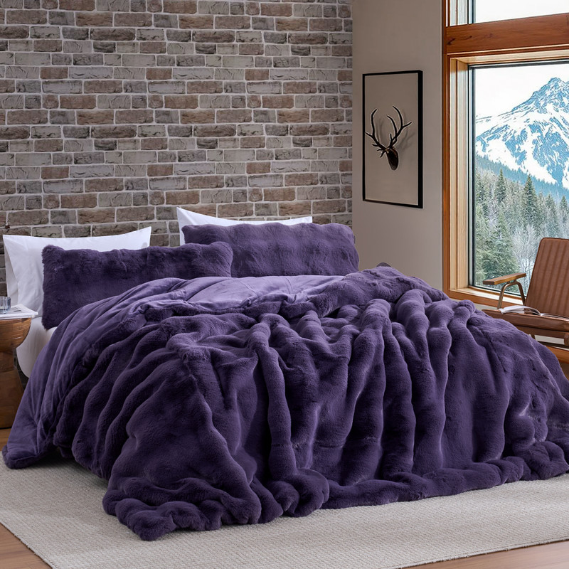 Popular Snowball Texture Comforters Thick and Fluffy Plush Bedspreads