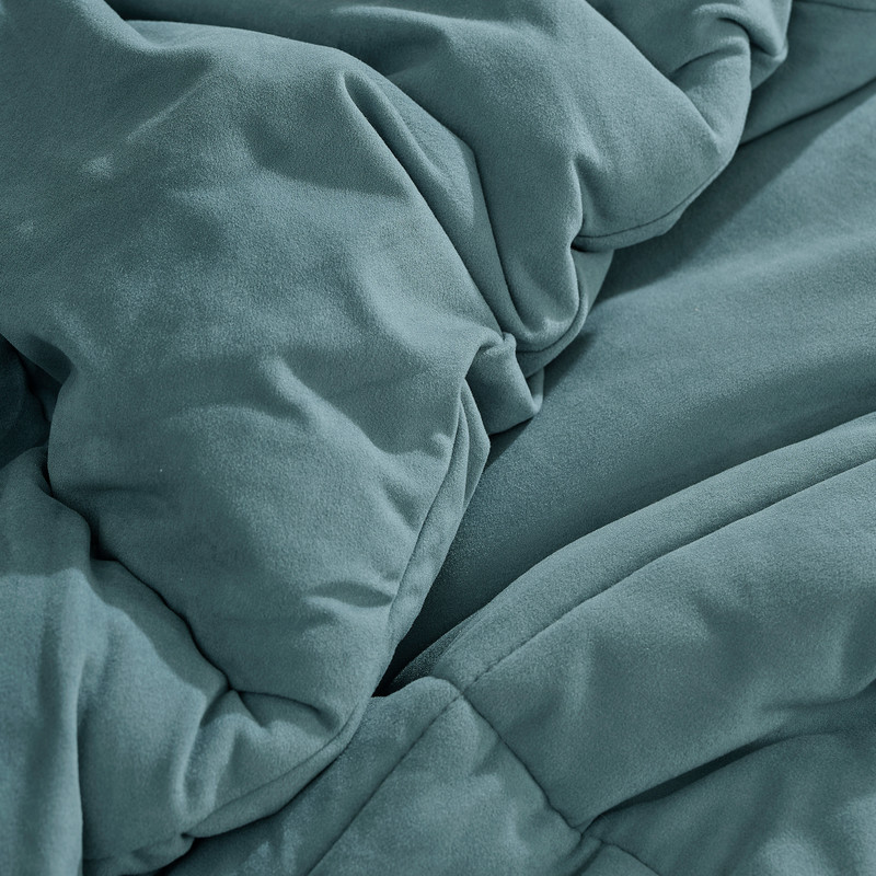 If My Bed Was a Hippo - Coma Inducer® Oversized Comforter - Tanzania Teal