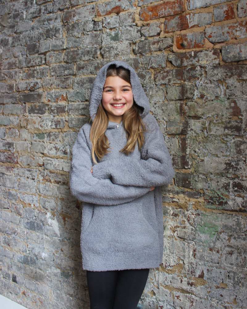 Coma Inducer® Unisex Hoodie - Cozy to the Est - Gray