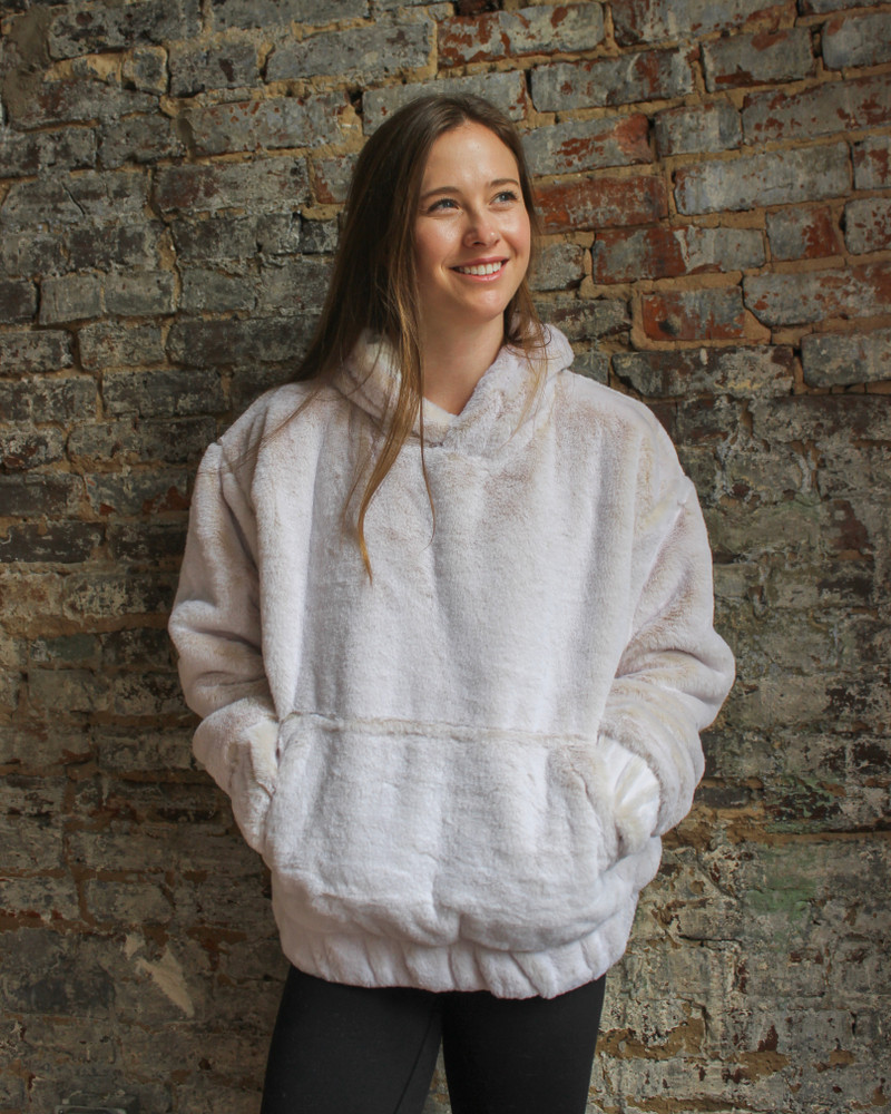 Coma Inducer Oversized Hoodie - Bunny Supersoft - Coconut Cream