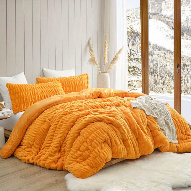 Wrinkle Rolls Chunky Bunny - Coma Inducer® Oversized Comforter Set - Cheddar Cheese Please