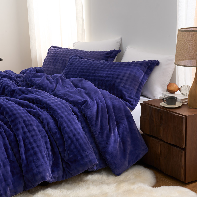 Snowball® Double Chunky Bunny - Coma Inducer® Oversized Comforter Set - Baby Wisteria Purple