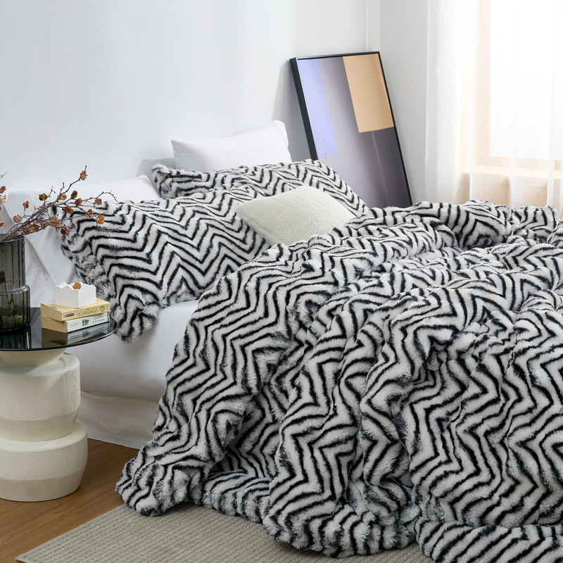 Snowball® Oceans - Coma Inducer® Oversized Comforter Set - Zebra Ripple