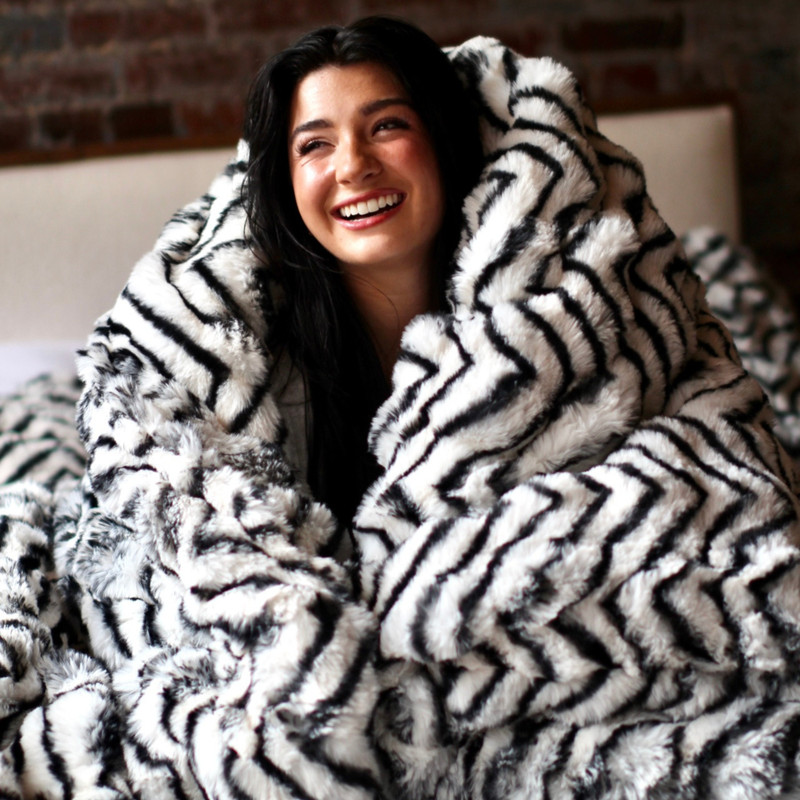 Snowball® Oceans - Coma Inducer® Oversized Comforter Set - Zebra Ripple
