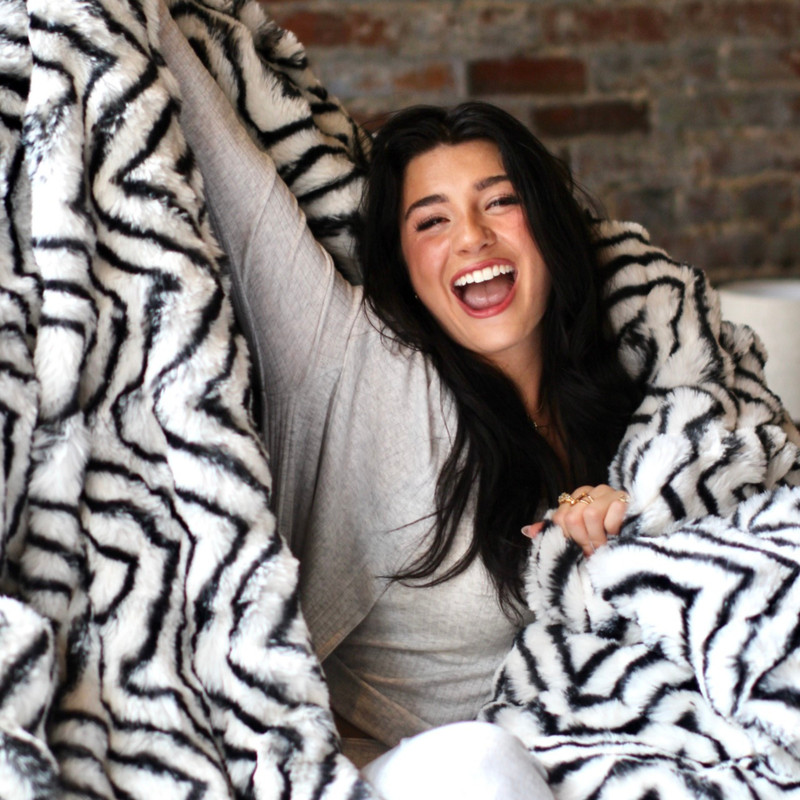 Snowball® Oceans - Coma Inducer® Oversized Comforter Set - Zebra Ripple