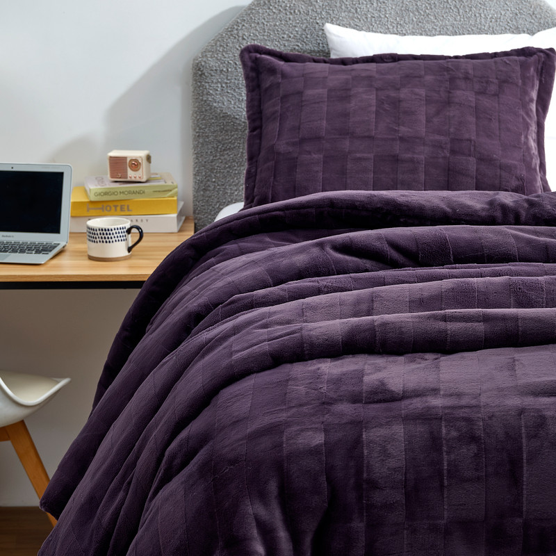Better Than Anesthesia® 2X - Coma Inducer® Oversized Comforter Set - Purple Nightfall