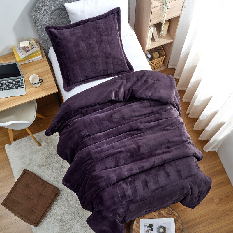 Better Than Anesthesia® 2X - Coma Inducer® Oversized Comforter Set - Purple Nightfall