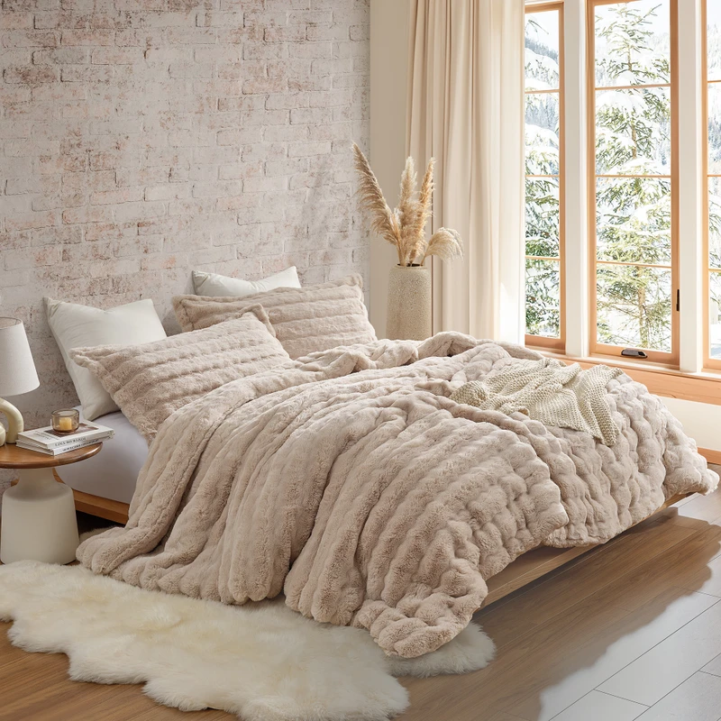 Roll Cakes Chunky Bunny® - Coma Inducer® Oversized Comforter Set - Desert Snowfall