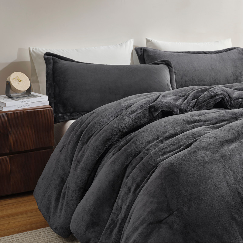 Coma Inducer® Oversized Comforter - Me Sooo Comfy® - Pewter