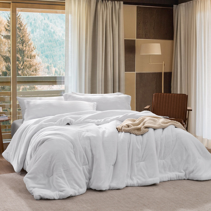 Get Under Me - Coma Inducer® Oversized Comforter Set - White