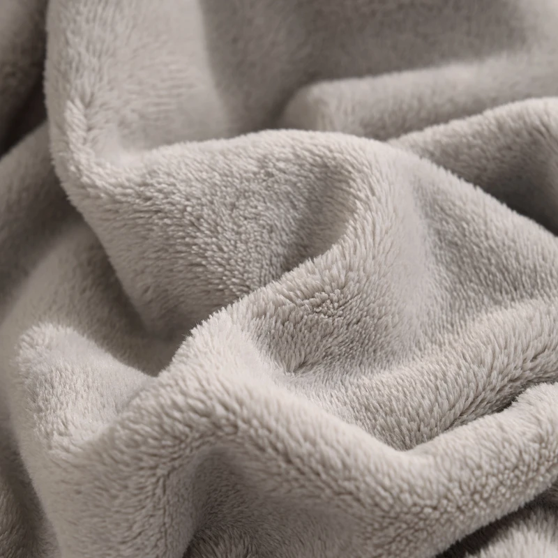Love Thick® - Plush Coma Inducer® Oversized Comforter Set - Oyster Gray