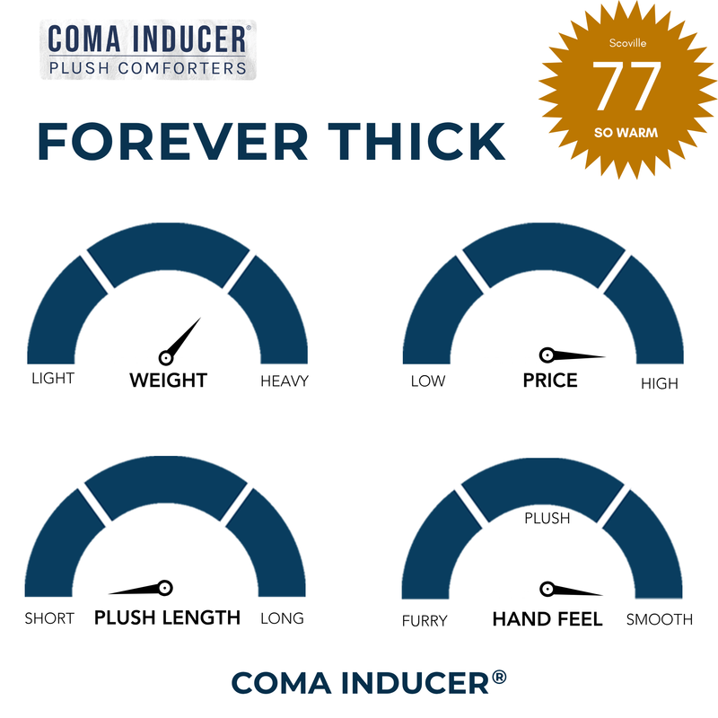 Forever Thick - Coma Inducer® Oversized Comforter Set - Cool Mountain