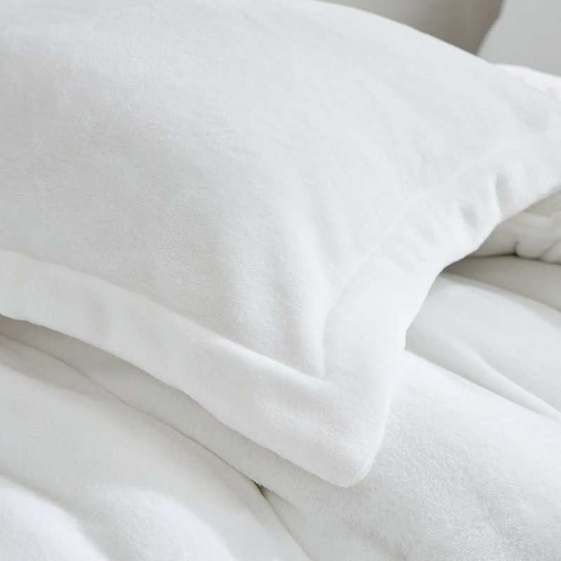 Thicker Than Thick® - Coma Inducer® Oversized Comforter Set - Standard Plush Filling - Real White