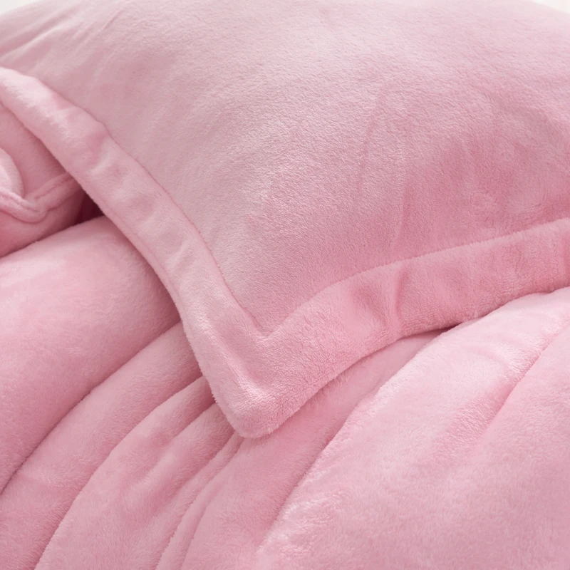 Thicker Than Thick® - Coma Inducer® Oversized Comforter Set - Standard Plush Filling - Cool Pink