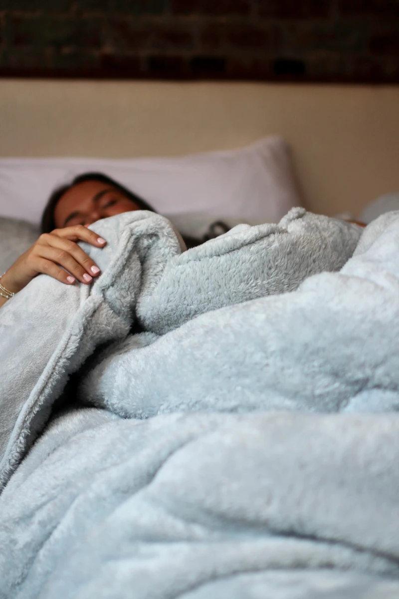 Dam Bae, She Thick® - Coma Inducer® Oversized Comforter Set - Icecap Gray