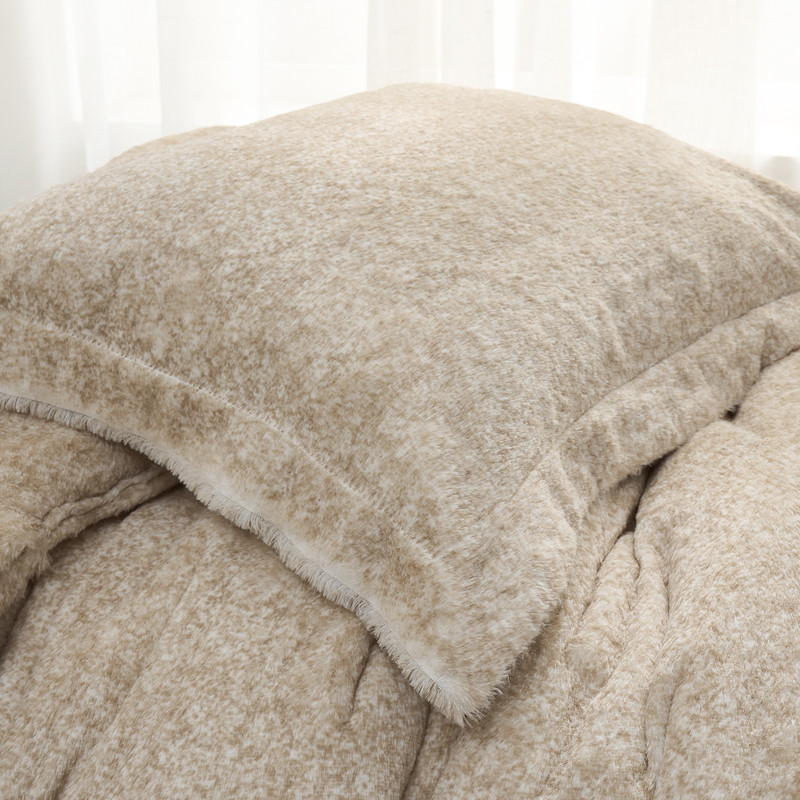 Mountain of Shoulder - Coma Inducer® Oversized Comforter Set - White Gold