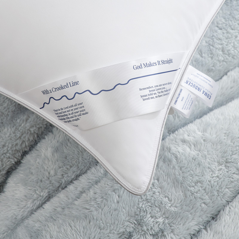 Crooked Line - Coma Inducer® Pillow - Standard