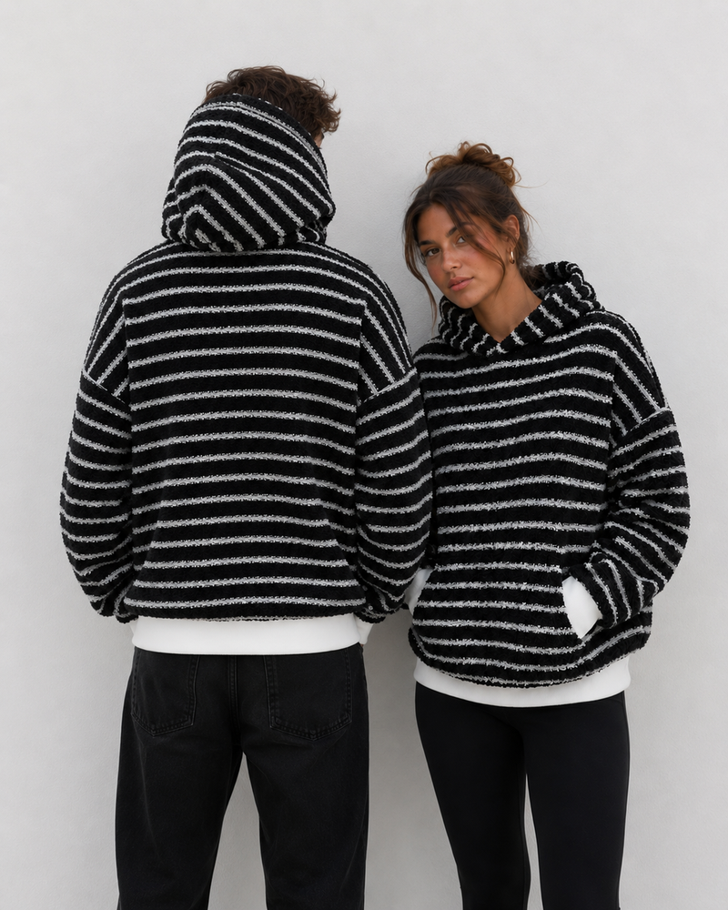 Copy of Coma Hoodie - Black Stripe - Men's