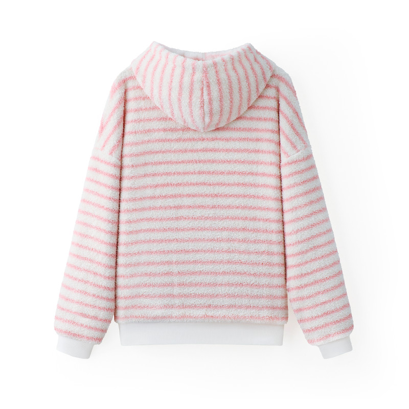 Coma Hoodie - Pink Stripe