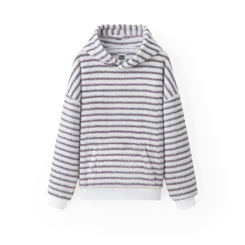 Coma Hoodie - Gray Stripe